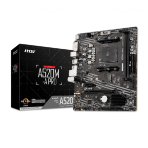 MAINBOARD MSI A520M-A PRO SOCKET AM4 (เมนบอร์ด)