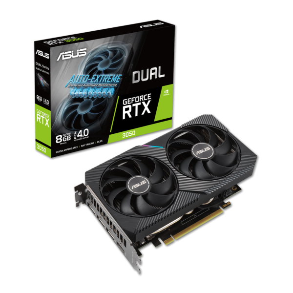 cover ASUS DUAL GEFORCE RTX 3050 8GB GDDR6