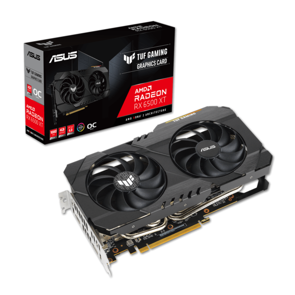 ASUS TUF GAMING RADEON RX 6500 XT OC 4GB GDDR6