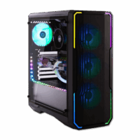 cover Case Bitfenix Enso Mesh 4ARGB Black