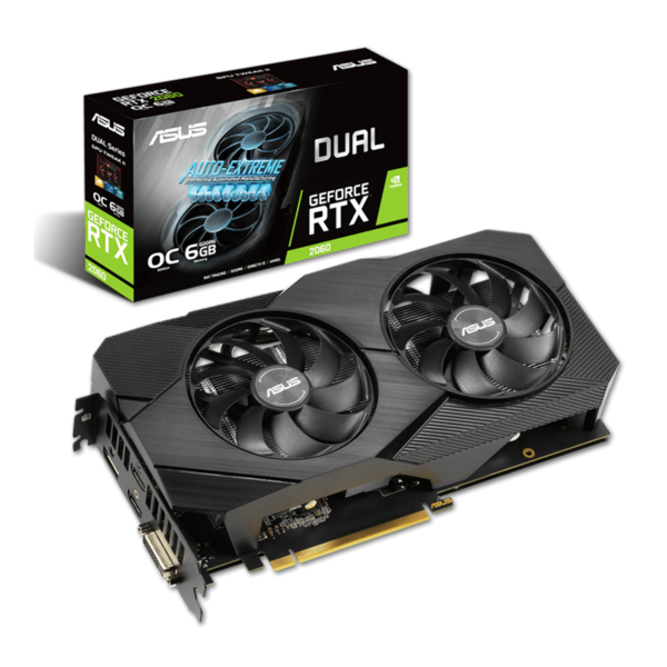 ASUS DUAL RTX 2060 OC 6 GB EVO