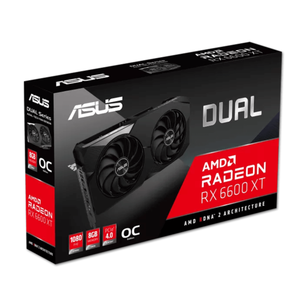 ASUS Dual Radeon™ RX 6600 XT OC Edition 8GB 08
