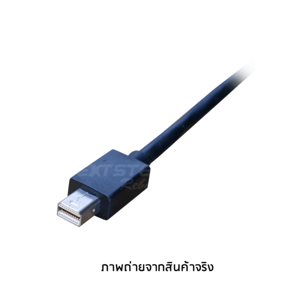 หัวแปลง Mini DP Display Port to VGA Adapter Converter Cable 4