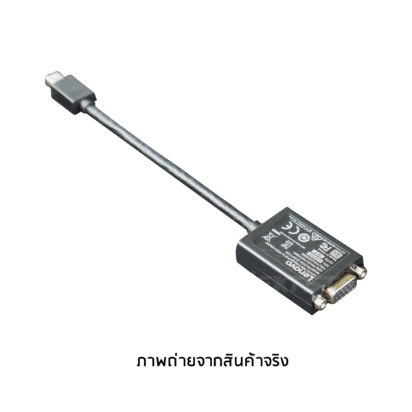 หัวแปลง Mini DP Display Port to VGA Adapter Converter Cable copy 2