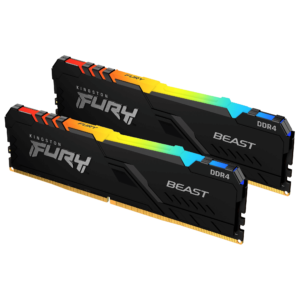 RAM DDR4(3200) 16GB (8GBX2) KINGSTON FURY BEAST RGB