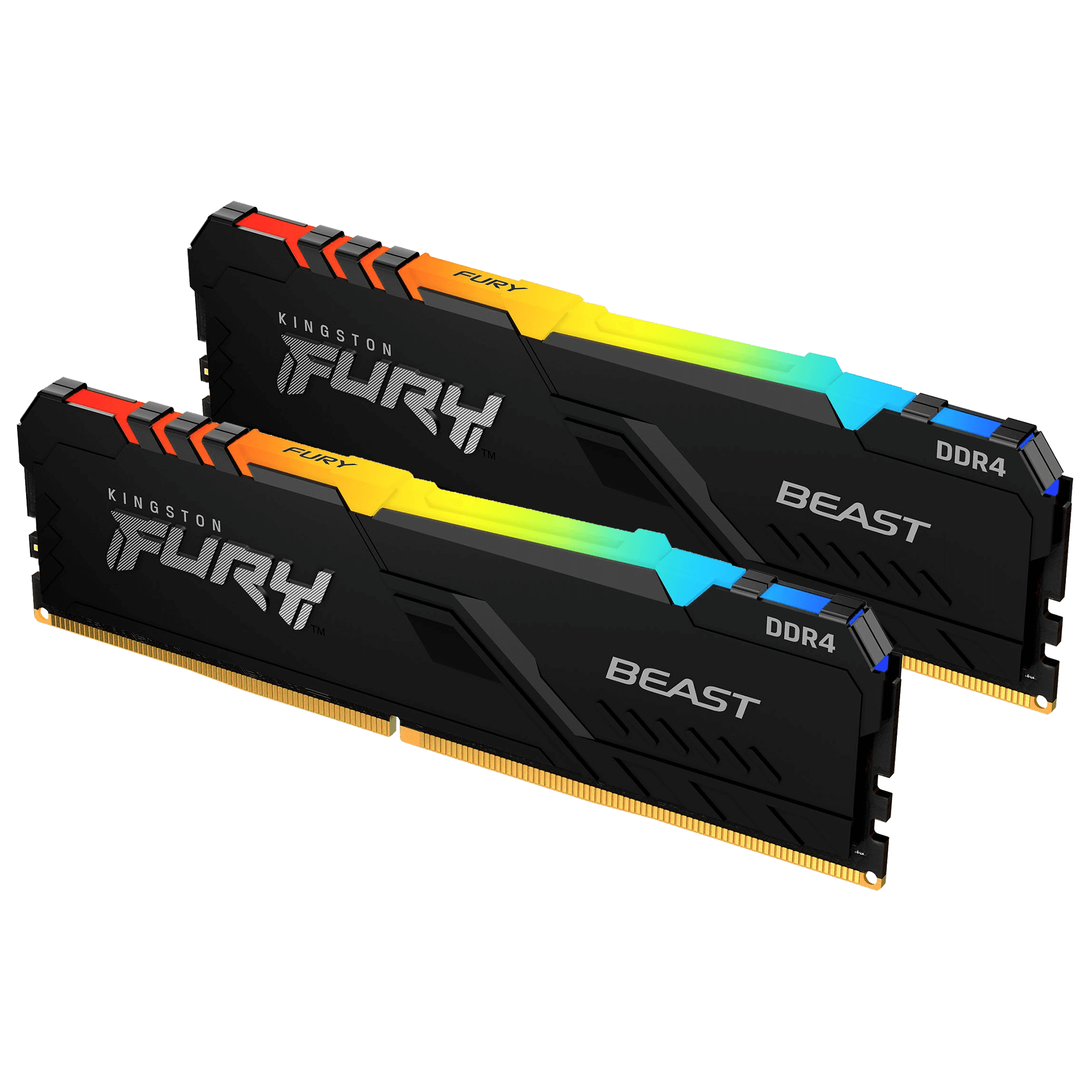 RAM KINGSTON FURY BEAST 16GB (8GBx2) DDR4 3200MHz RGB (BLACK)  NextStep  Reborn คอมประกอบ ของใหม่ คอมแบรนด์ คอมมือสอง คุณภาพดี ราคาถูก มีรับประกัน