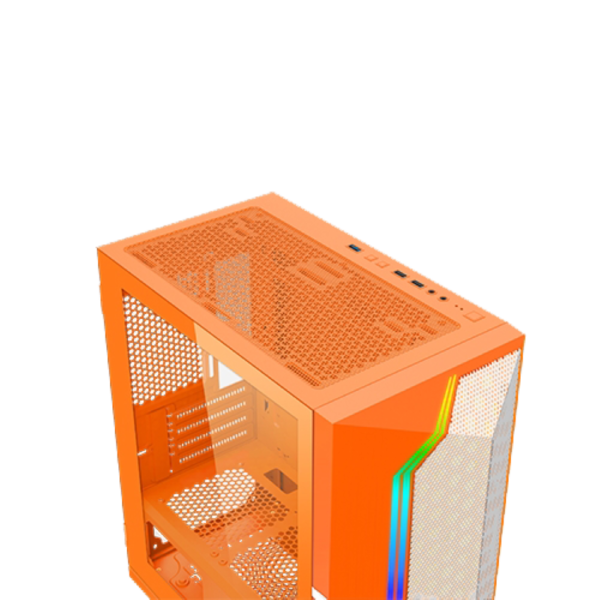 Case Xigmatek Gemini II Orange(Custom) (8)