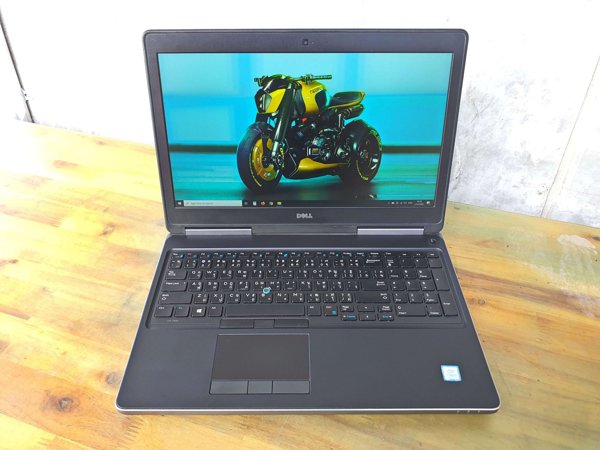 (คอมมือสอง) Notebook Dell Precision 7520 Mobile Workstation Core i7