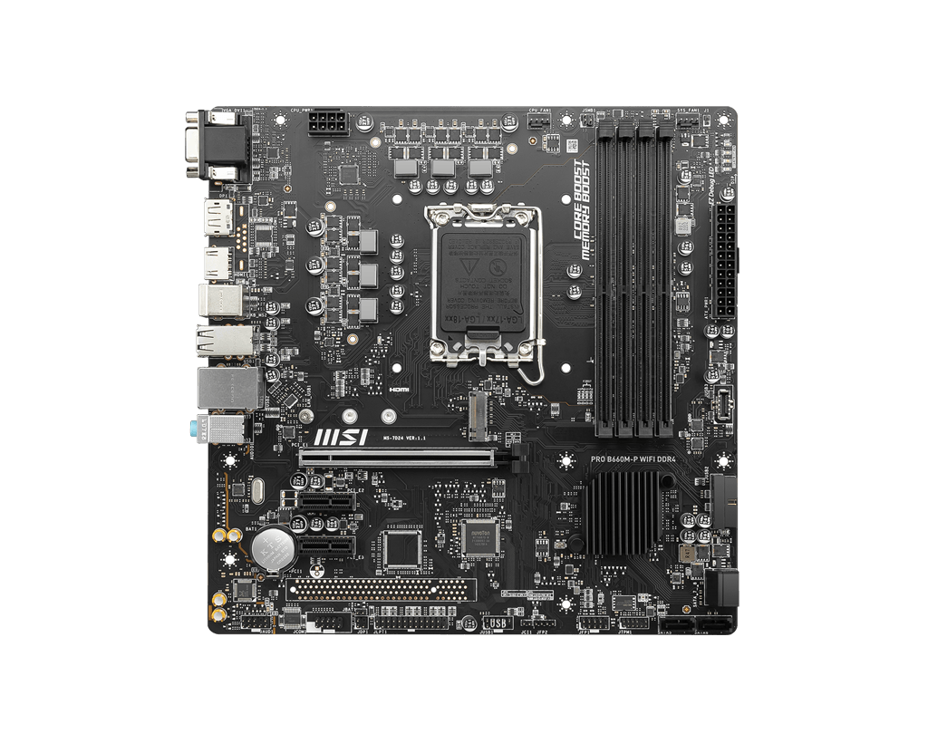 MAINBOARD MSI PRO B660MP WIFI DDR4 SOCKET 1700 (เมนบอร์ด) NextStep