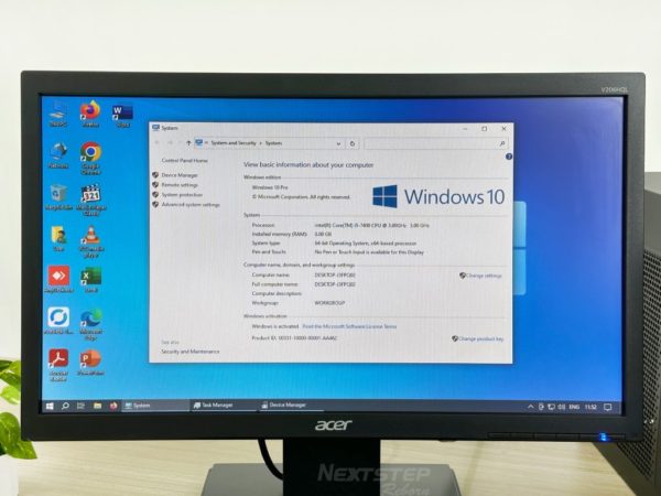 PC Acer Veriton X2640G i5 7400 8 ssd512 on rw 19.5 1024 (7)
