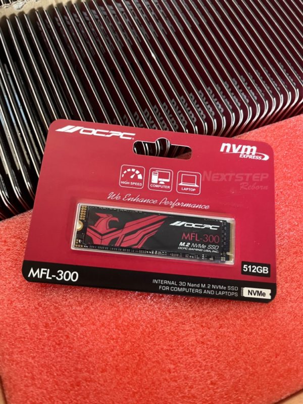 photo SSD M.2 OCPC MFL-300 512GB NVMe PCIe Gen3 x4 (2)
