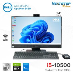cover web All in one PC DeII Optiplex 5480 i5 10500 16 512 GTX 1050 24 tiny