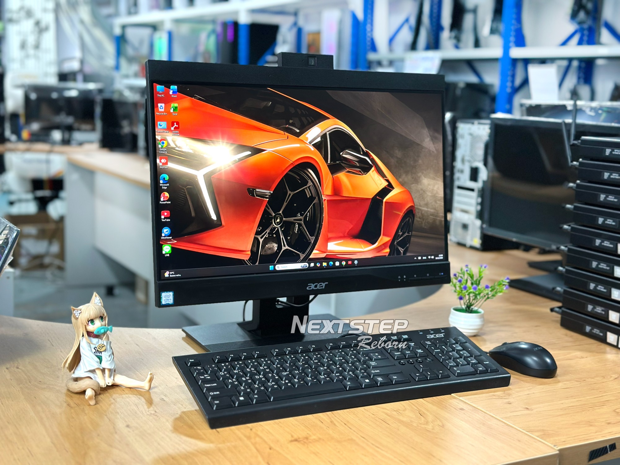 photo web AIO Acer Veriton Z4660G i3-9100 8 256 22 (2)