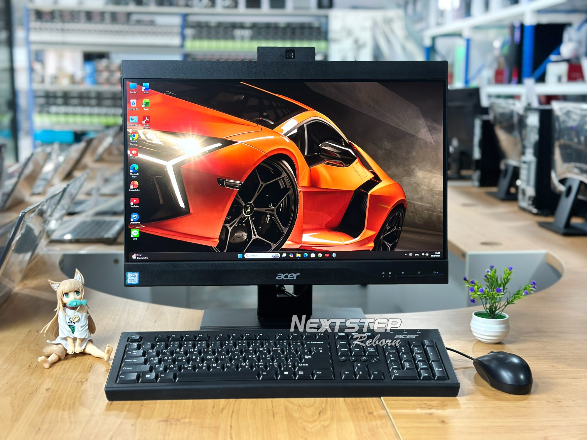 photo web AIO Acer Veriton Z4660G i3-9100 8 256 22 (3)